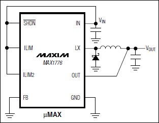 MAX1776: Typical Operating Circuit