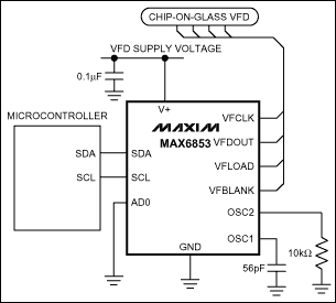 MAX6853: Typical Application Circuit