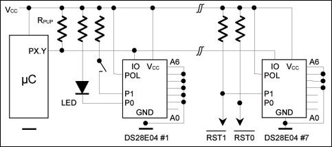 DS28E04-100: Typical Operating Circuit DS28E04-100: Typical Operating Circuit