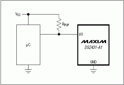 DS2431-A1: Typical Operating Circuit DS2431-A1: Typical Operating Circuit