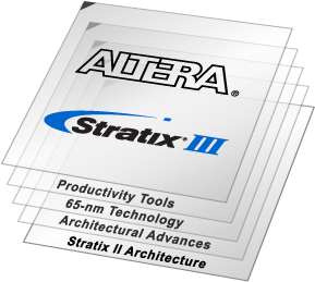 Figure 1. Stratix III FPGAs Combine High-Performance with Low-Power for High-End System Designs