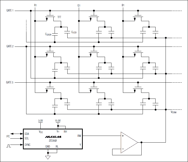 DS3503: Typical Operating Circuit