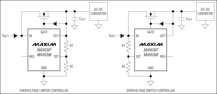 MAX6397, MAX6398: Typical Operating Circuit