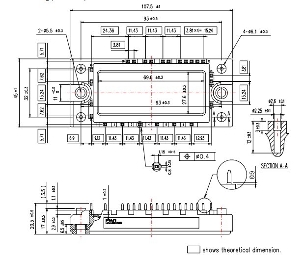 7mbr25ua120 fuji(富士) 25a 1200v 电源模块 (u系列)