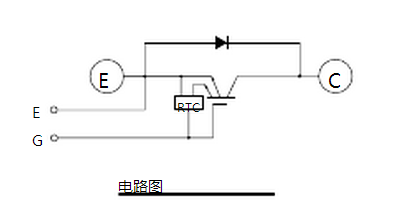 三菱CM600HU-24F IGBT模块等效电路图